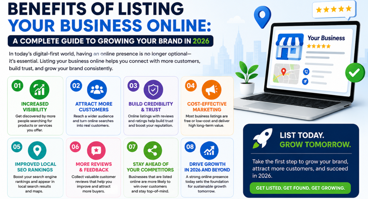 Benefits of Listing Your Business Online