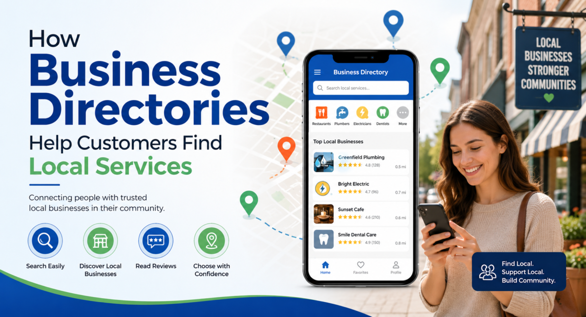 How Business Directories Help Customers Find Local Services