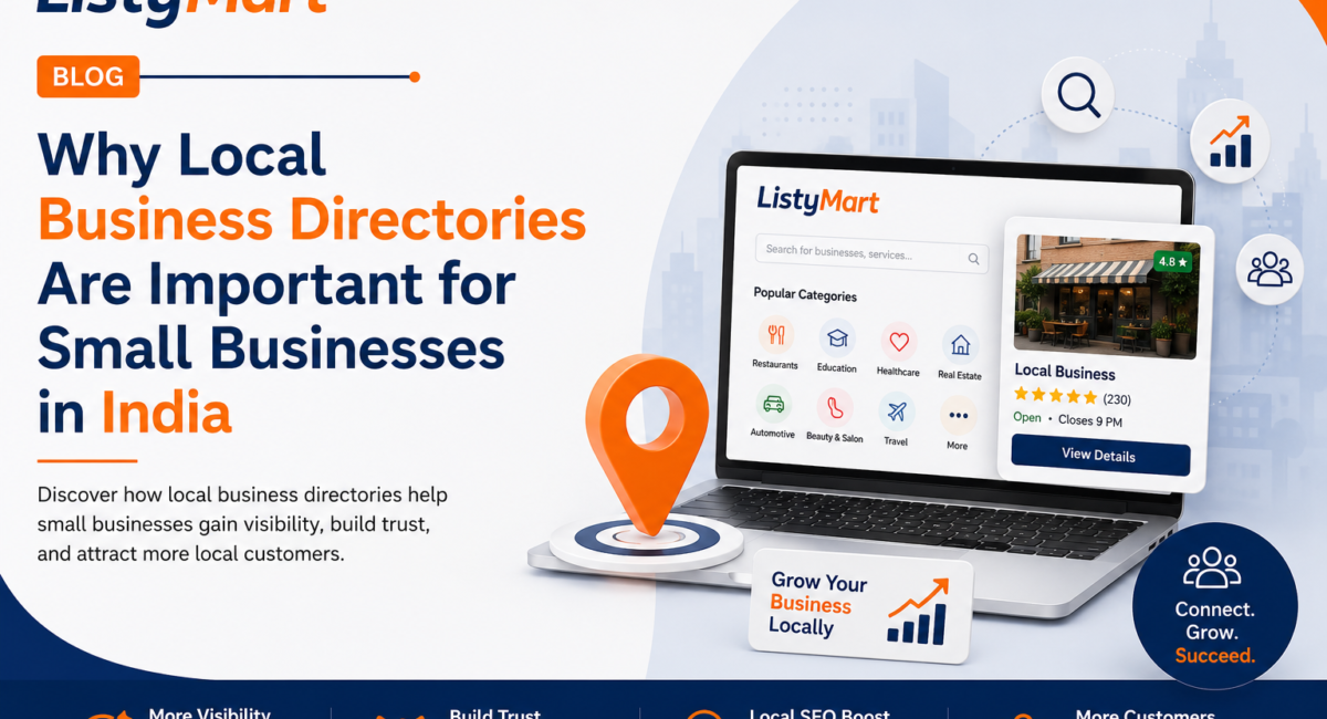 Why local business directories help small businesses grow online in India
