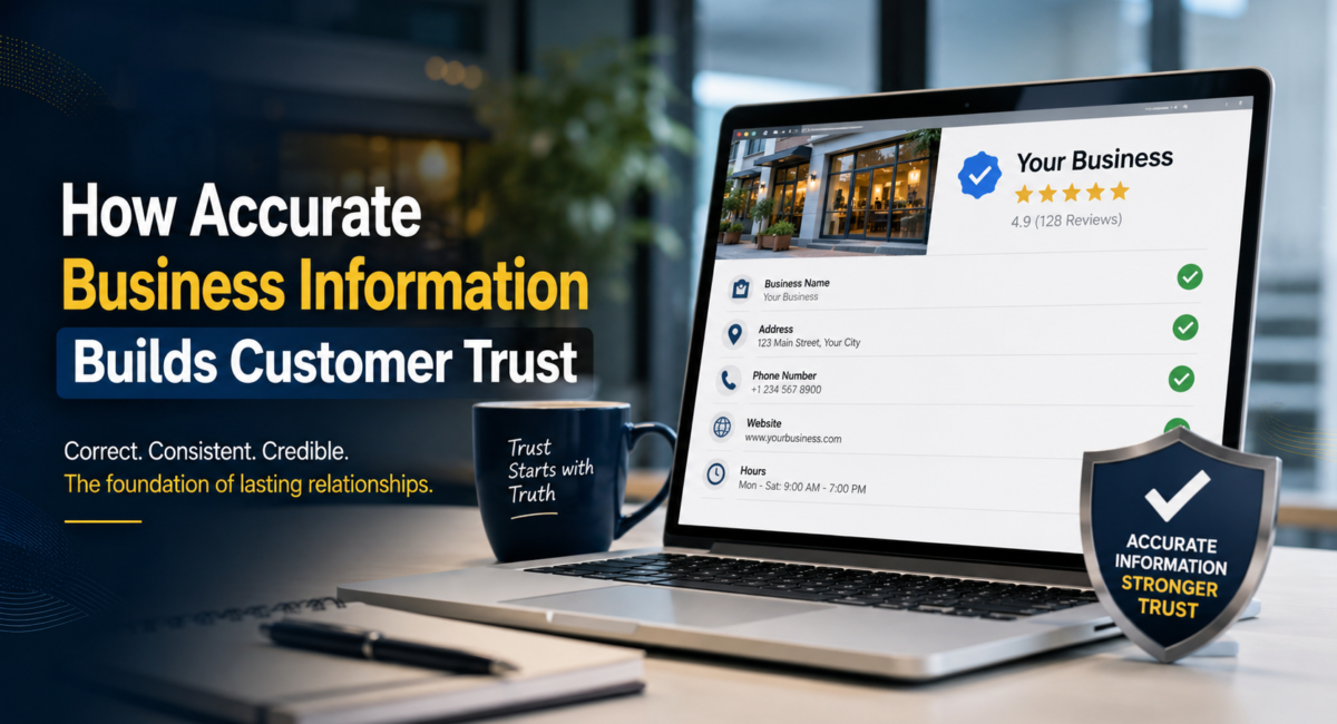 How Accurate Business Information Builds Customer Trust
