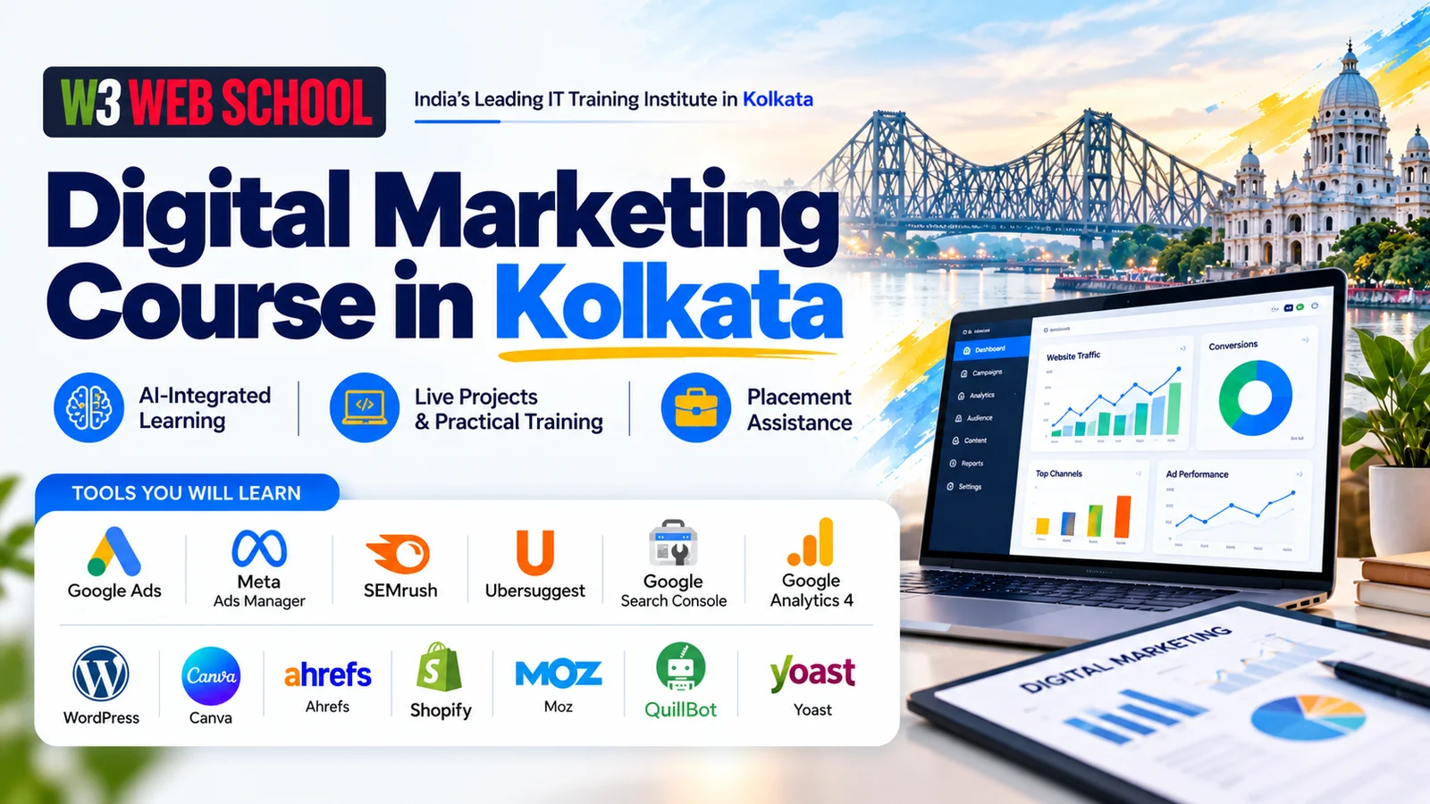 W3 Web School – Digital Marketing Course in Kolkata
